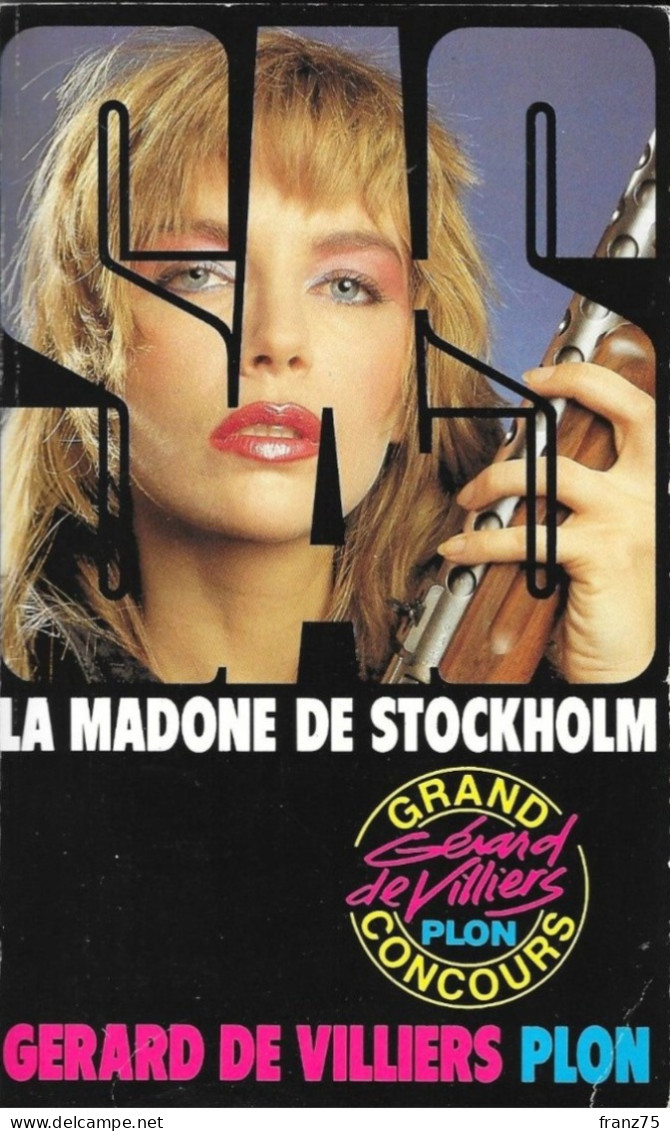 La Madone De Stockholm--G. De Villiers-Plon 1987--BE/TBE - SAS