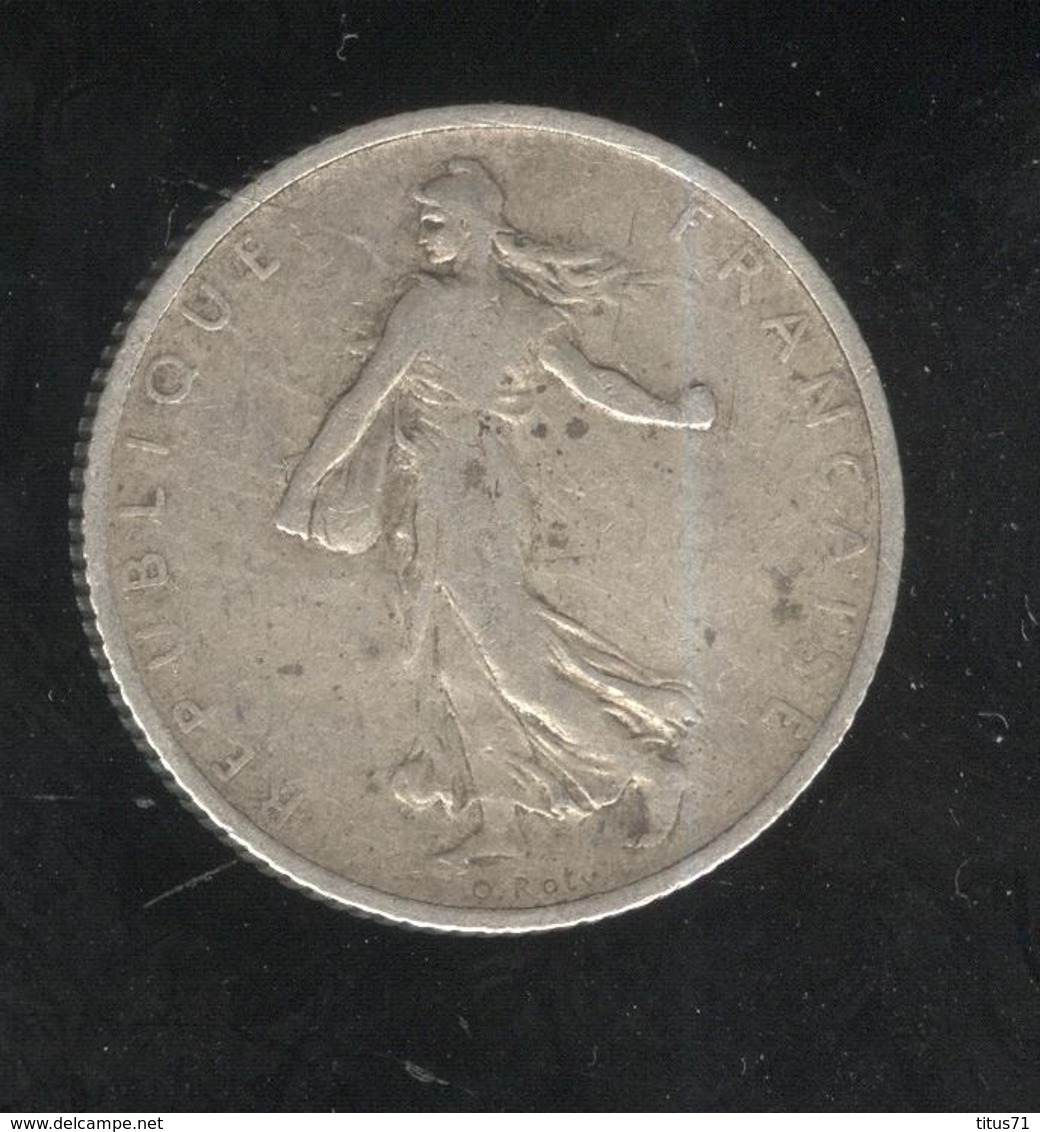 1 Franc Semeuse France 1904 TB+ - Andere & Zonder Classificatie