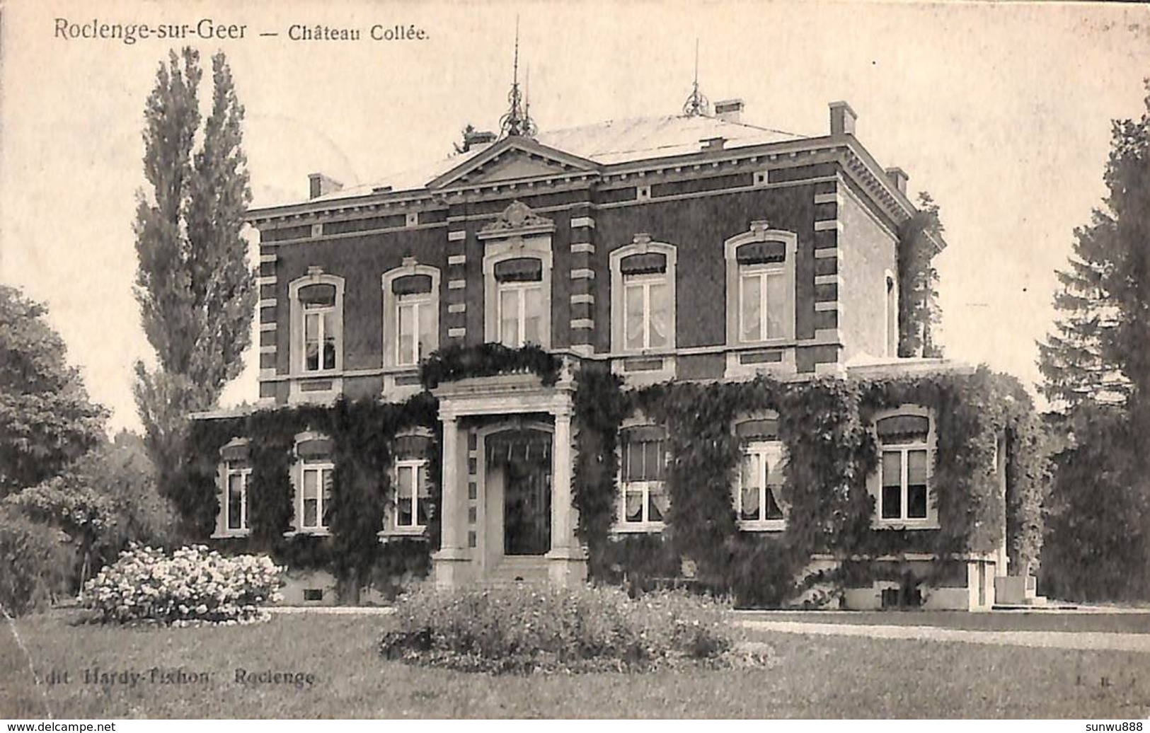 Roclenge-sur-Geer - Château Collée (Edit. Hardy Tixhon) - Bassenge