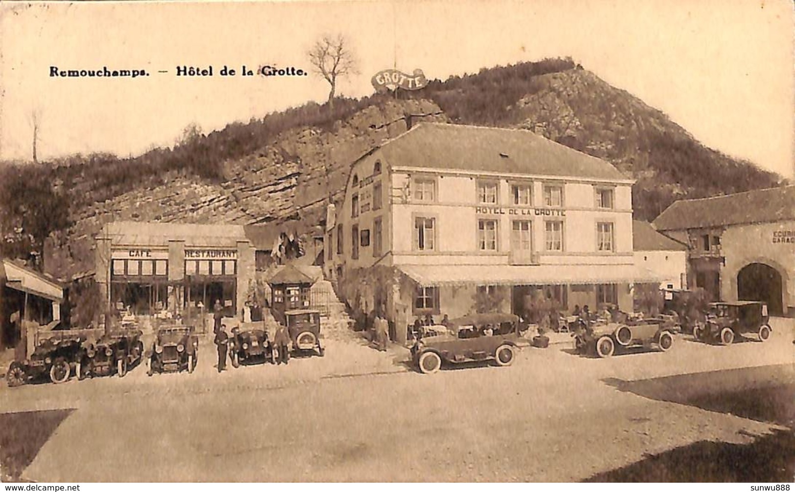 Remouchamps - Hôtel De La Grotte (animée, Oldtimer, Café Restaurant, Desaix) - Aywaille