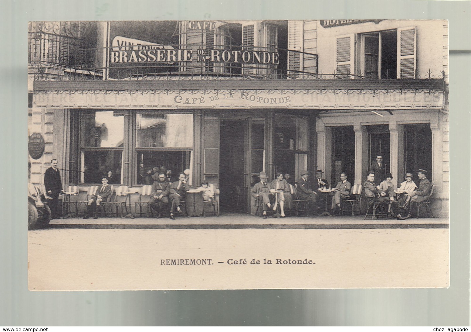 CPA (88) Remiremont - Café De La Rotonde - Remiremont