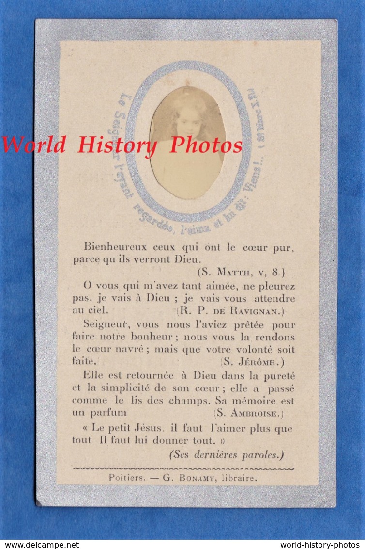 Faire Part De Décés Avec Photo - Marie DUVOISIN , Petite Fille Née Le 21 Mai 1897 Et Décédée Le 11 Mai 1903 - Enfant - Décès