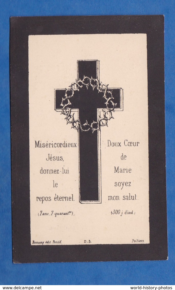 Faire Part De Décés - JONZAC - Monsieur Eugène PUIBARAUD Conservateur Des Hypothèques - 2 Janvier 1900 - Décès