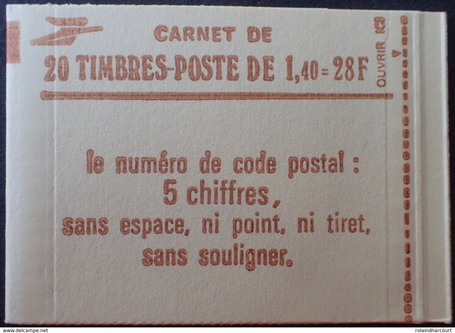 R1615/1022 - 1980 - TYPE SABINE - CARNET (fermé) N°2102-C7 TIMBRES NEUFS** - Autres & Non Classés