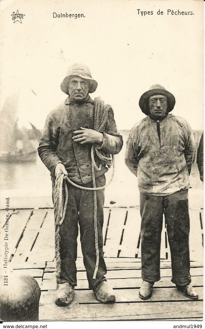 DUINBERGEN - Types De Pêcheurs - Oblitération De 1910 - Knokke