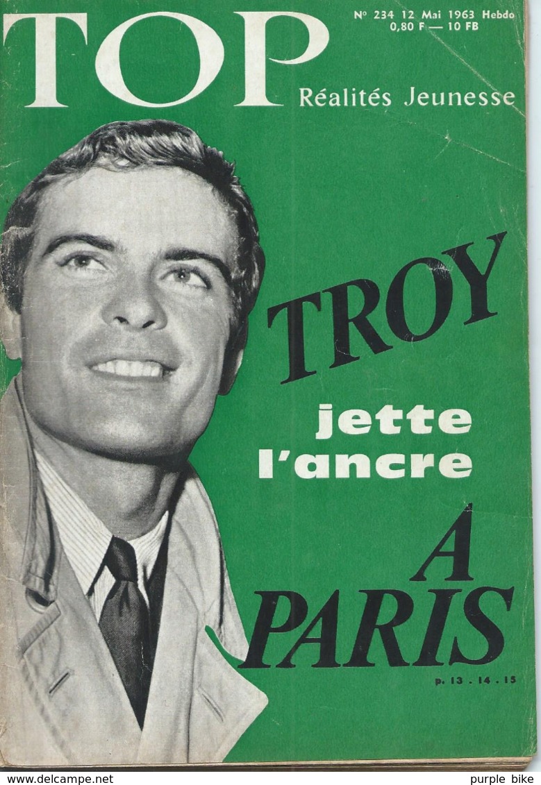 TOP REALITES JEUNESSE N° 234 1963 Troy à Paris - Informations Générales