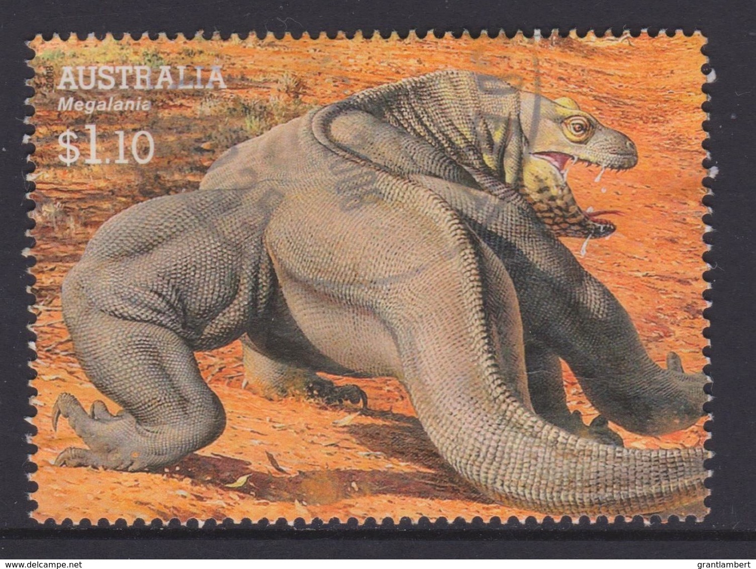 Australia 2008 Megafauna $1.10 Megalania Used - Used Stamps