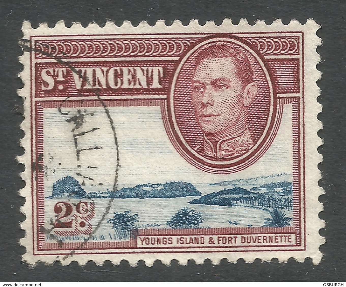 ST VINCENT. GVI. 2d USED - St.Vincent (1979-...)