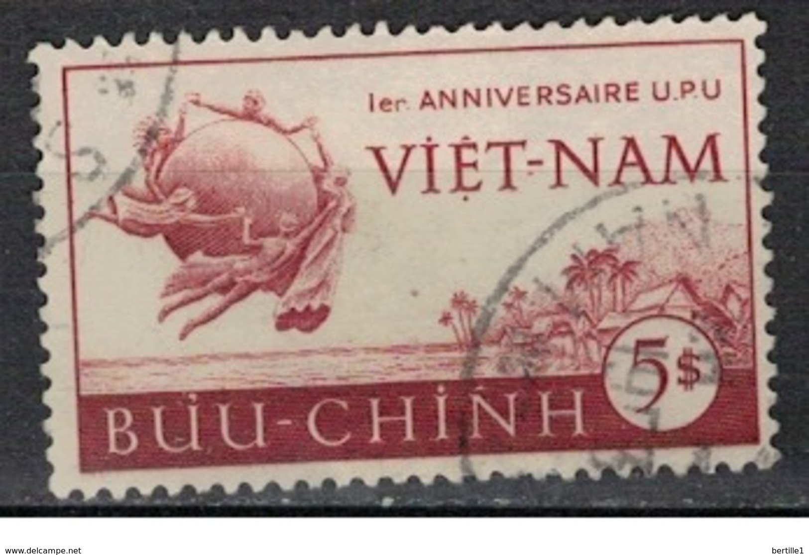 VIETNAM                N°     YVERT    19   OBLITERE              ( Ob  4/G ) - Vietnam