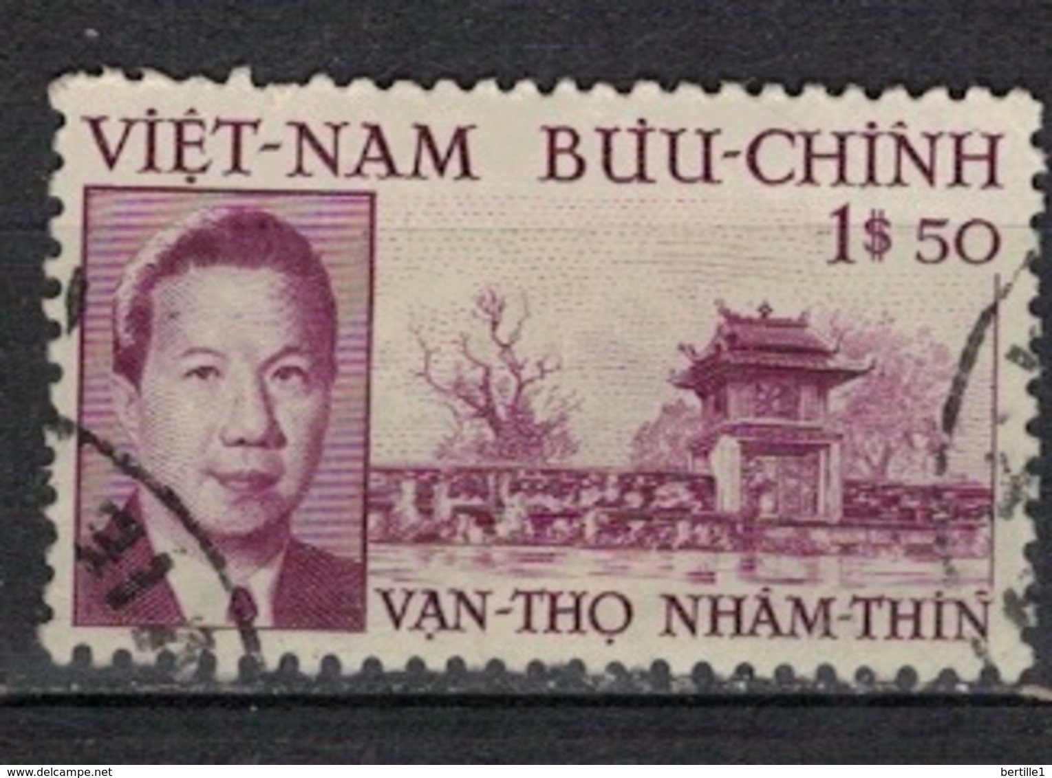 VIETNAM                N°     YVERT   20  OBLITERE              ( Ob  4/G ) - Vietnam