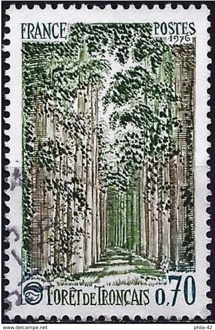 France 1976 - Mi 1970 - YT 1886 ( Forest Of Troncay ) - Gebraucht