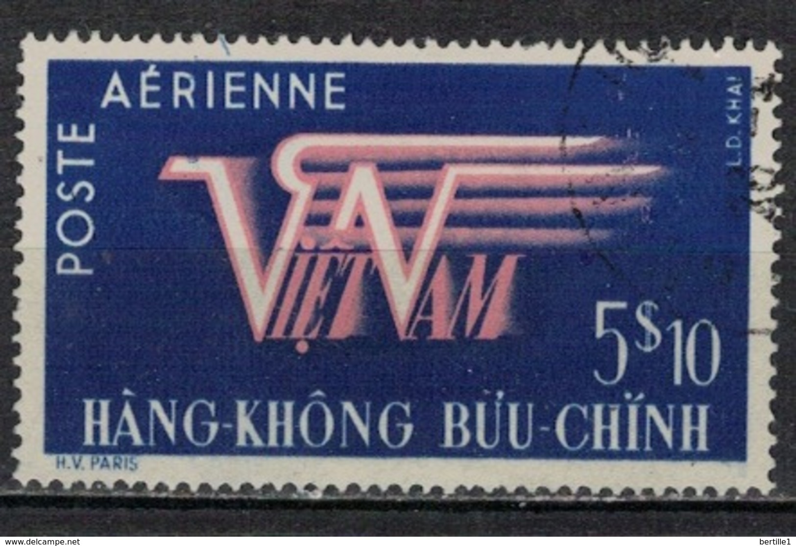 VIETNAM                N°     YVERT  PA 2  OBLITERE              ( Ob  4/G ) - Vietnam