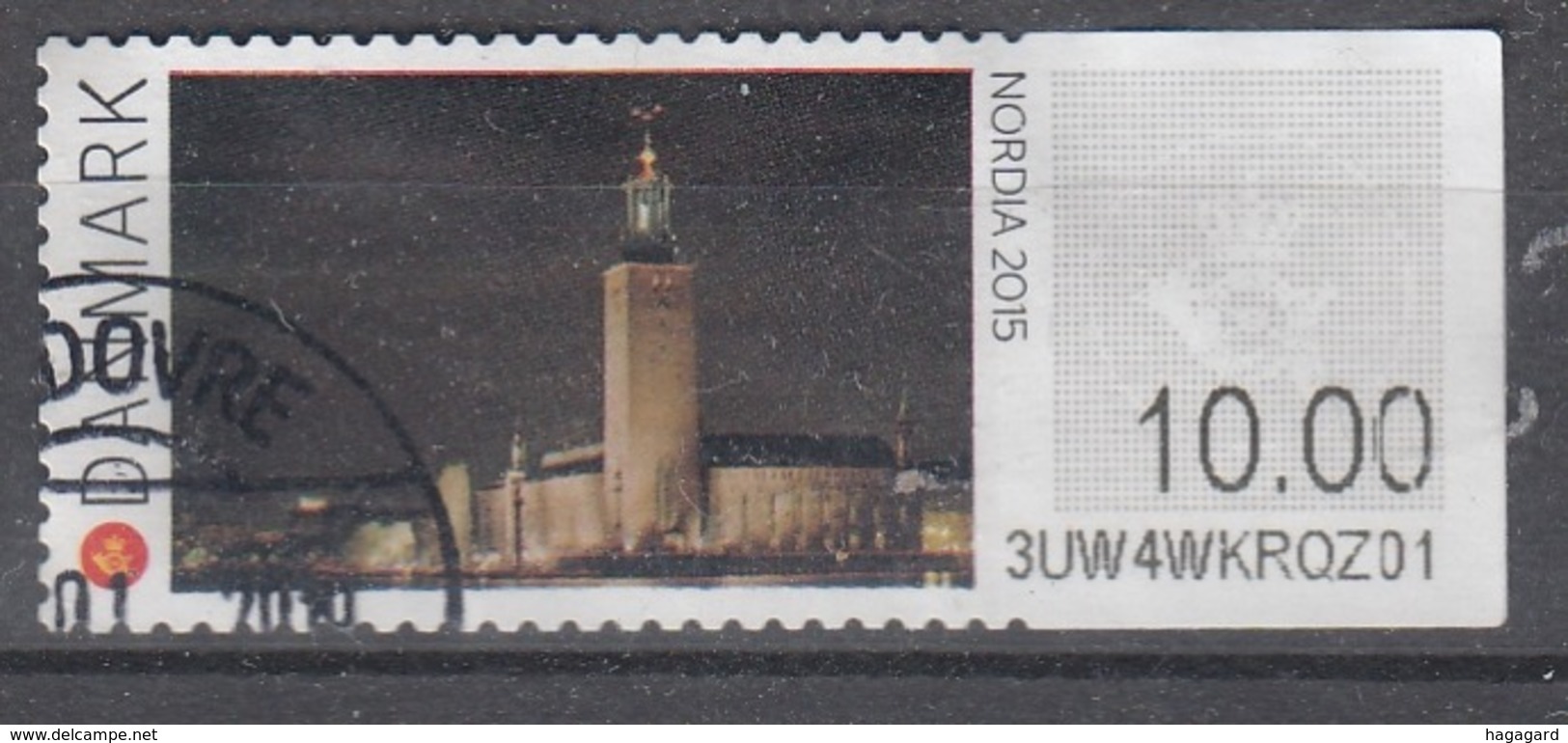 +Denmark 2012. ATM. NORDIA. Used - Timbres De Distributeurs [ATM]