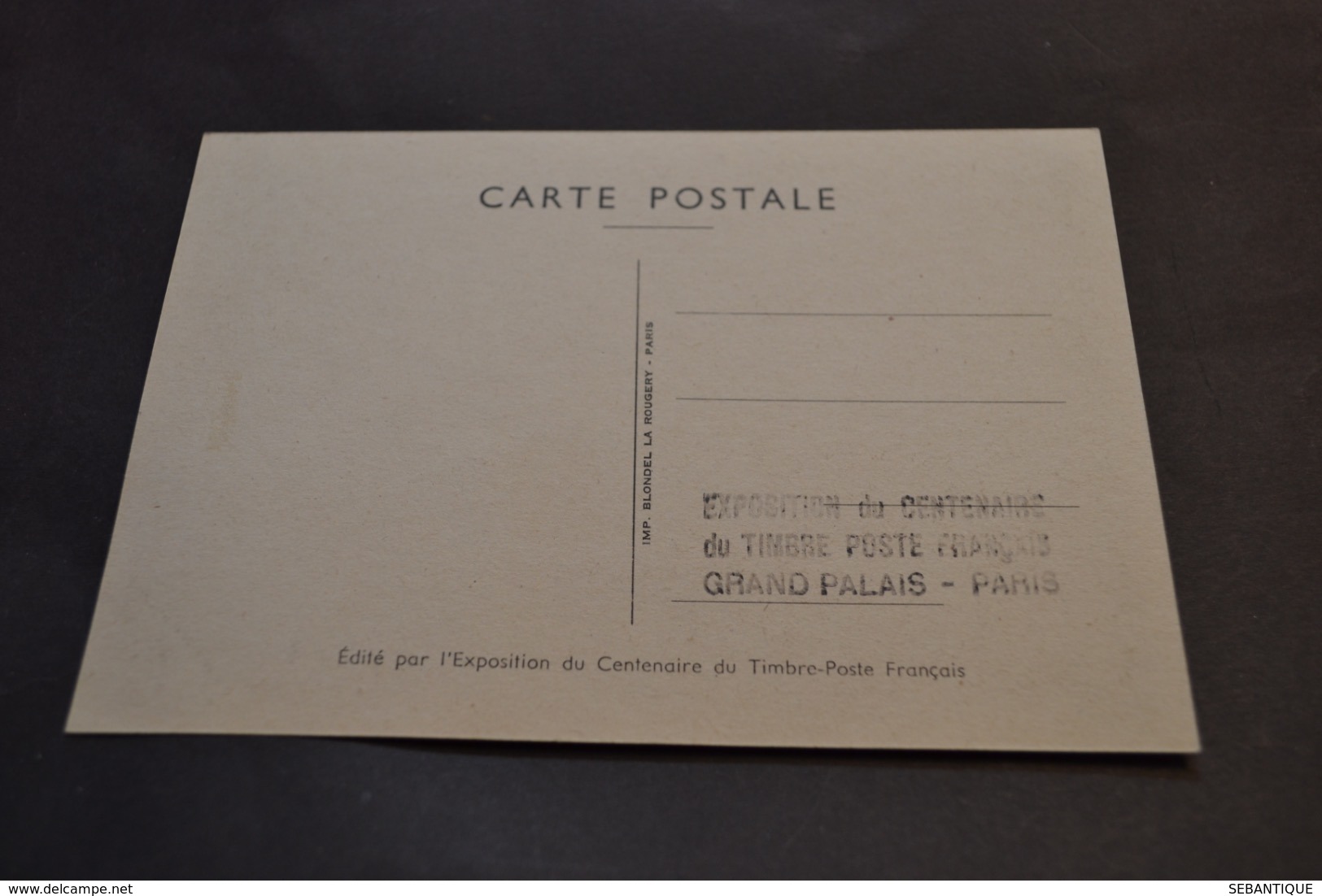 Carte Maximum Centenaire Du Timbre 1/05/1949 Paris Timbre Citex N°841 - 1940-1949