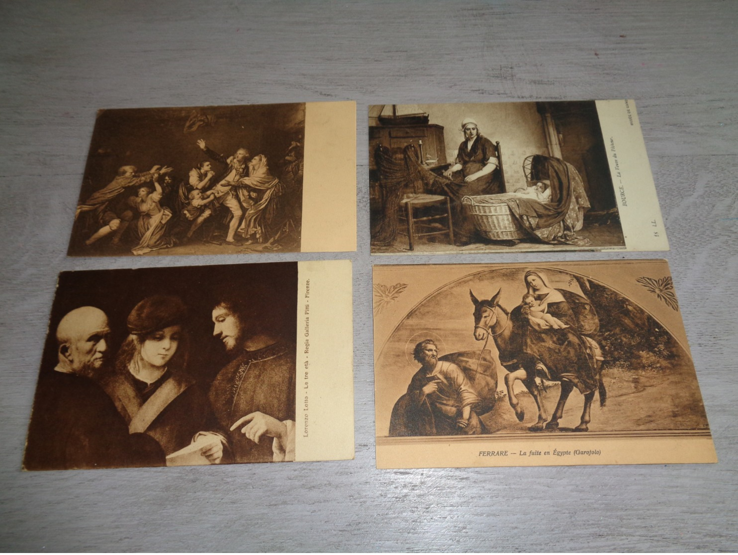 Lot De 60 Cartes Postales De Fantaisie Peintures  Peinture    Lot Van 60 Postkaarten Fantasie  Schilderijen  Schilderij - 5 - 99 Karten