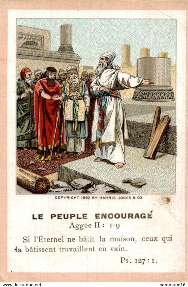 Image Pieuse : Le Peuple Encouragé - Images Religieuses