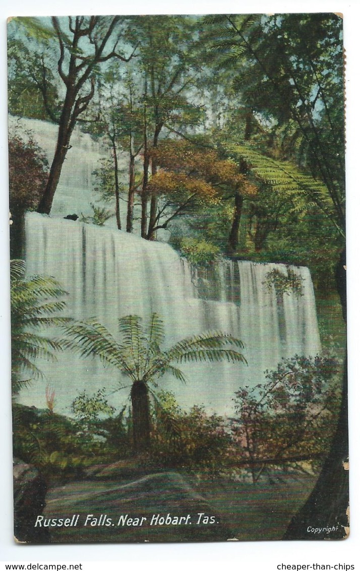 Russell Falls, Near Hobart. Tas. - Hobart