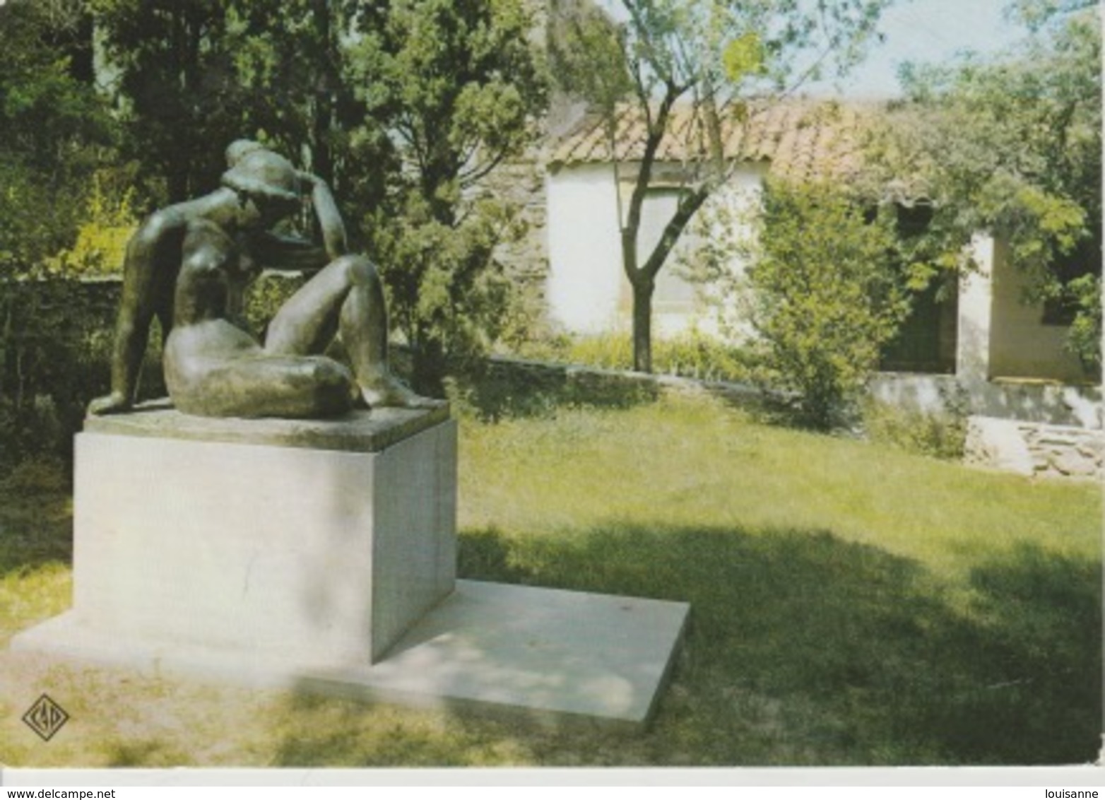 19 / 9 / 296. - BANYULS  SUR  MER  ( 66 ). TOMBEAU  ET  ATELIER  DU  SCULPTEUR  MAILLOL  - C P M - Banyuls Sur Mer