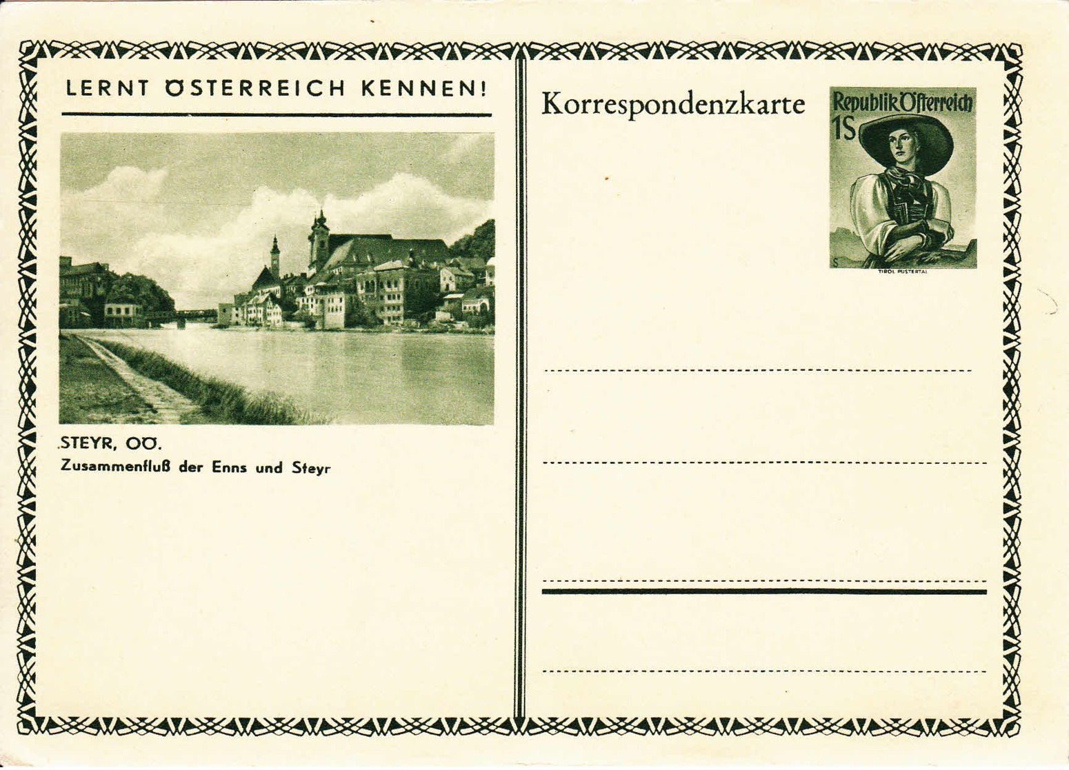 AUTRICHE - Entier Postal Neuf - Steyr - Other & Unclassified