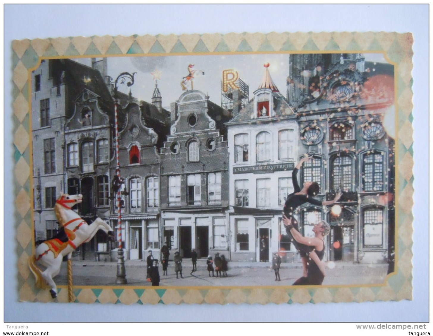 cpm België Belgique Mechelen Malines circus Ronaldo cirque 12 moderne kaarten 12 cartes moderne