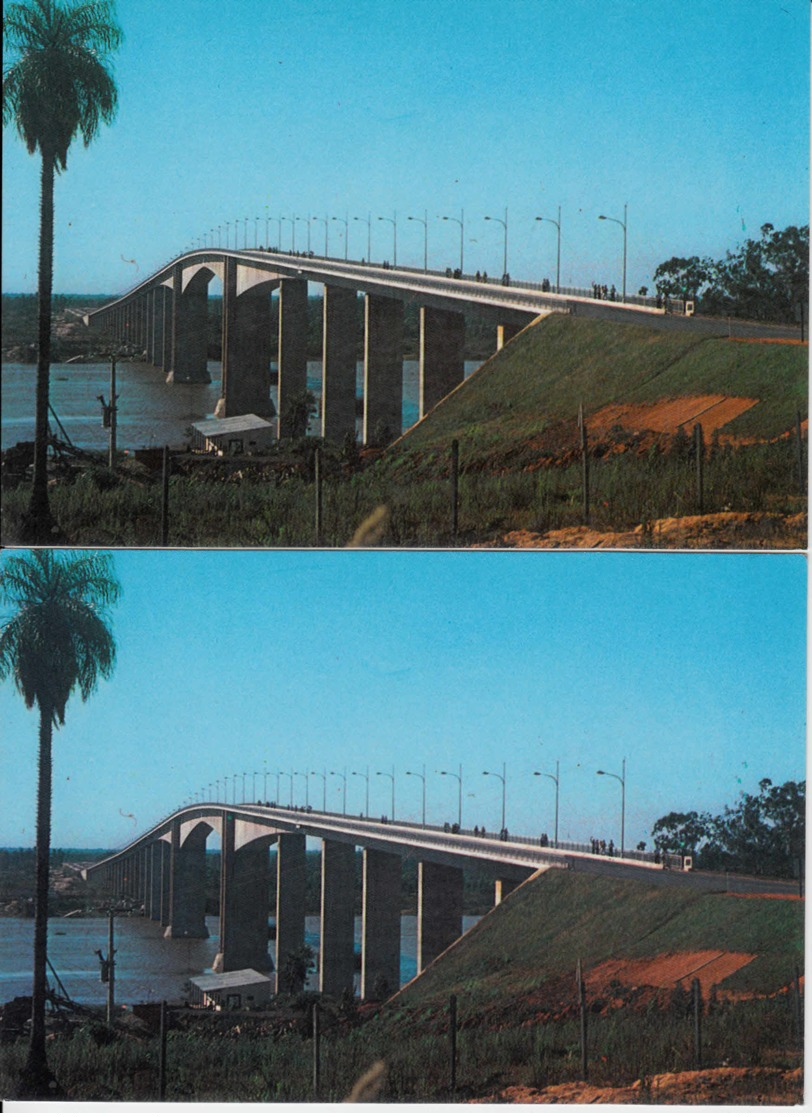 PARAGUAY - 1993 - Lot De 2 Entiers Postaux - Pont Remanso - Paraguay