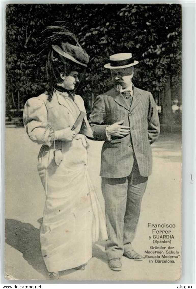 52795756 - Spanien 1909 Francisco Ferrer Y Guardia - Evènements