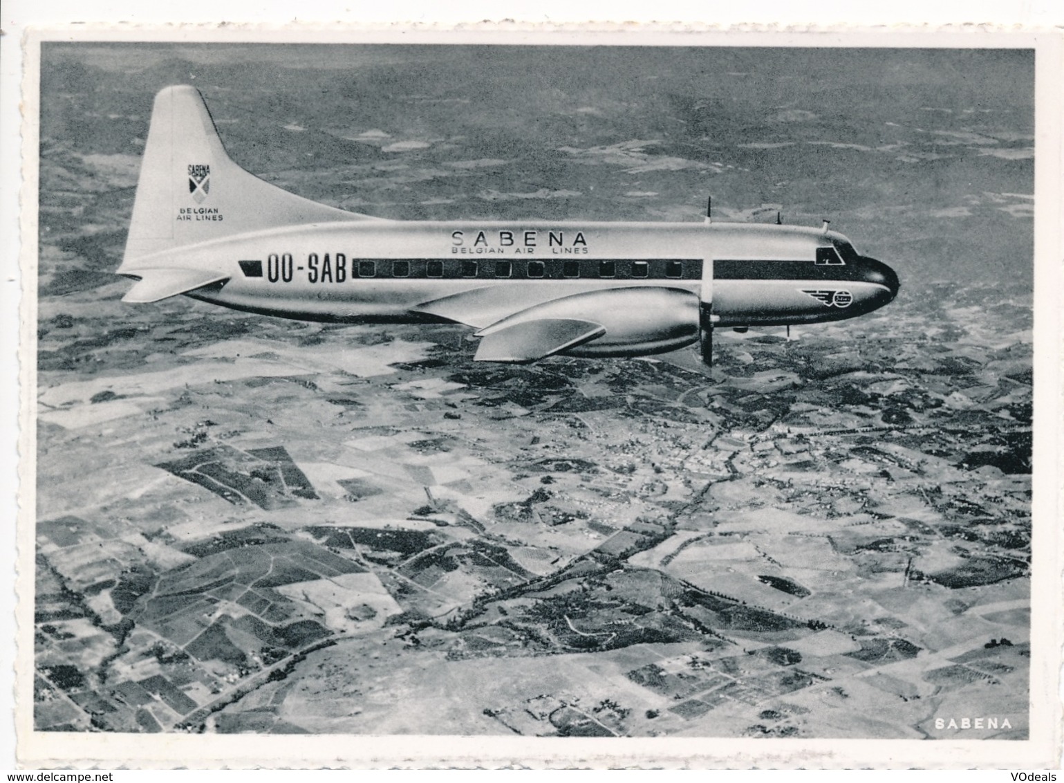 CP - Avion - Vliegtuig - Sabena - Convair Liner - 1939-1945: 2ème Guerre