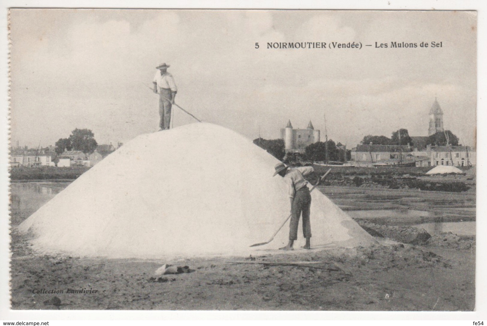 ° 85 ° ILE de NOIRMOUTIER ° LOT DE 17 CARTES PROVENANT D'UN CARNET °