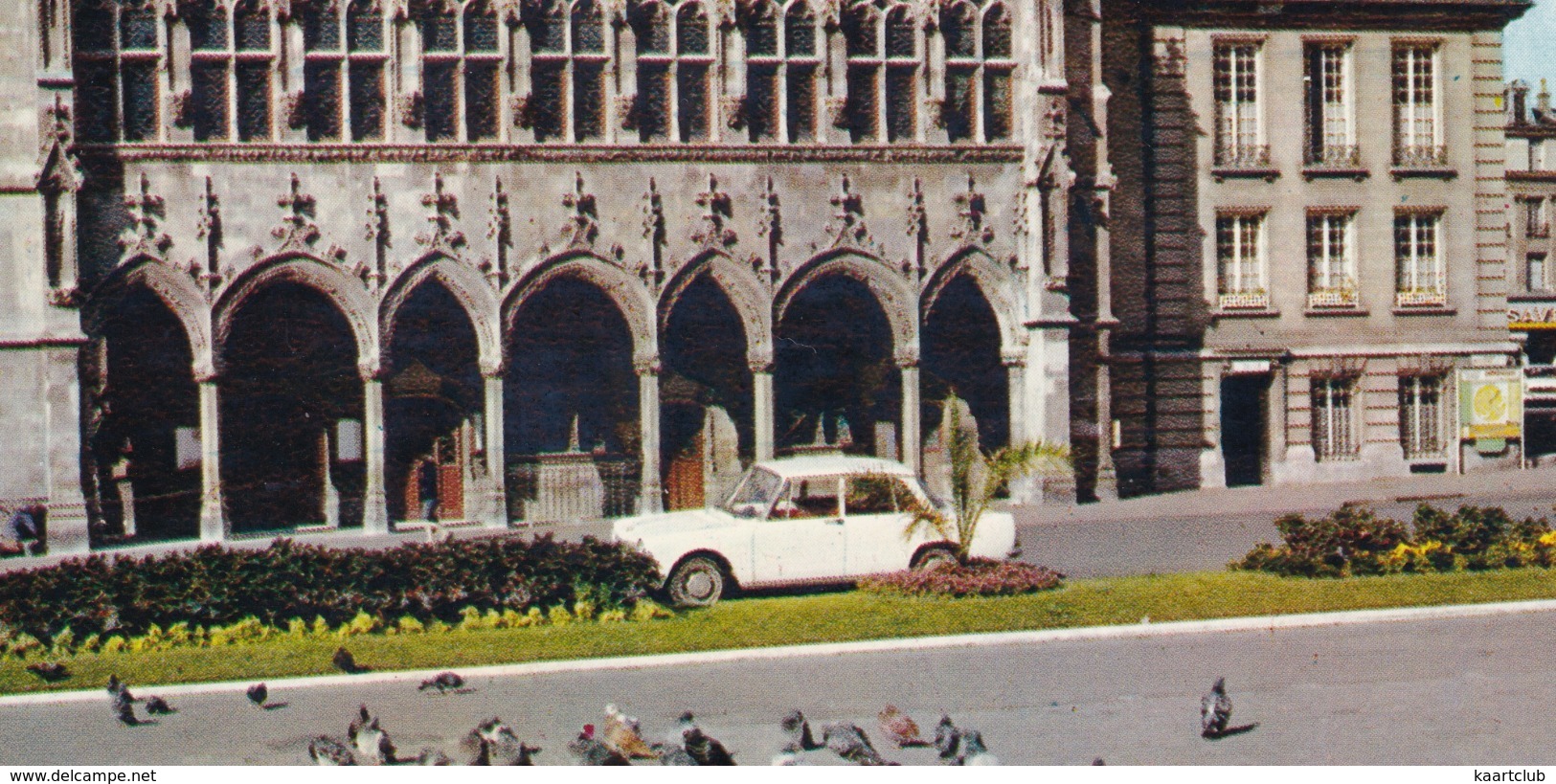 Saint-Quentin: SIMCA 1500 '66 - Pigeons - Place De L'Hotel De Ville - Toerisme