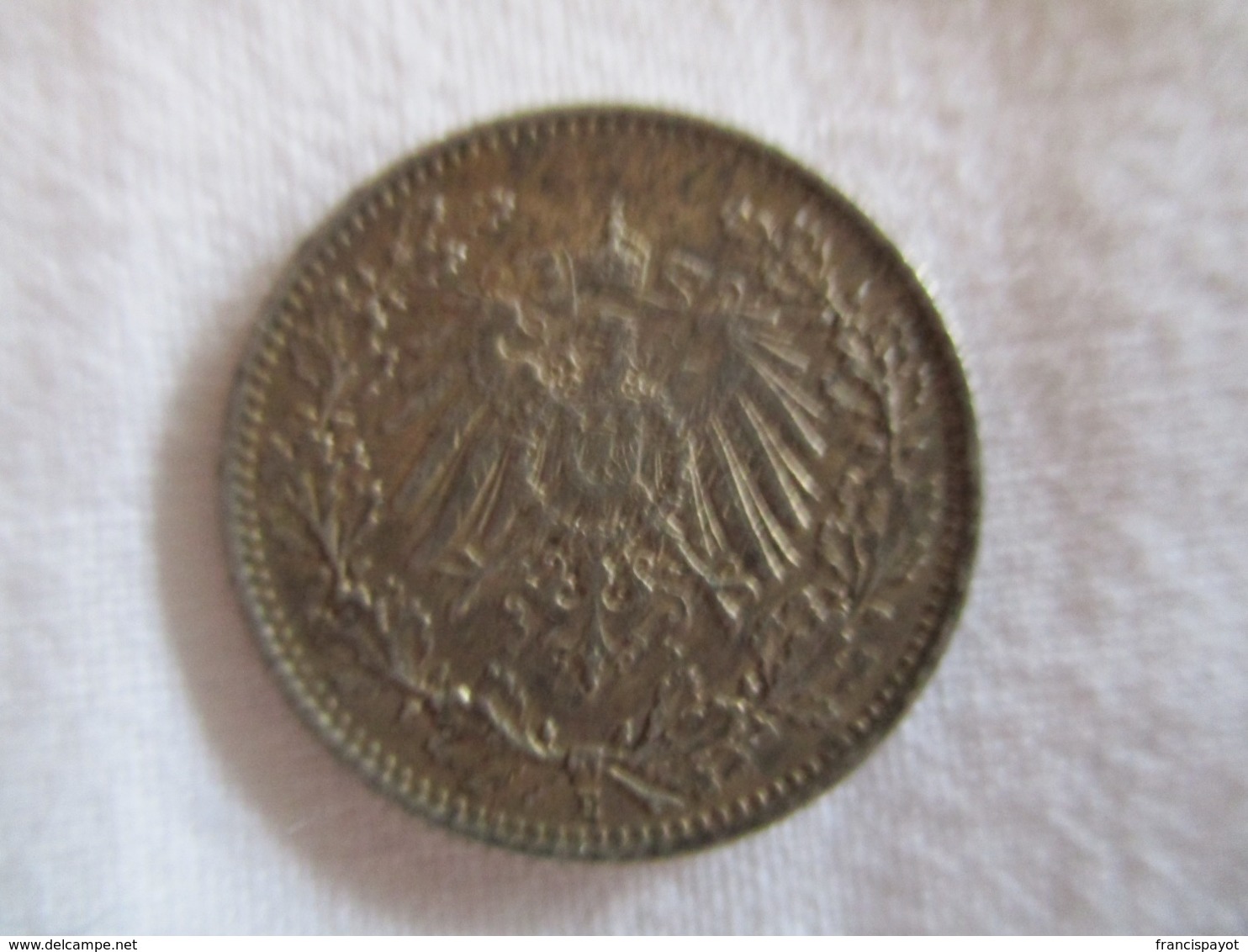 50 Pfennig 1916 E - Small Shield - 50 Pfennig
