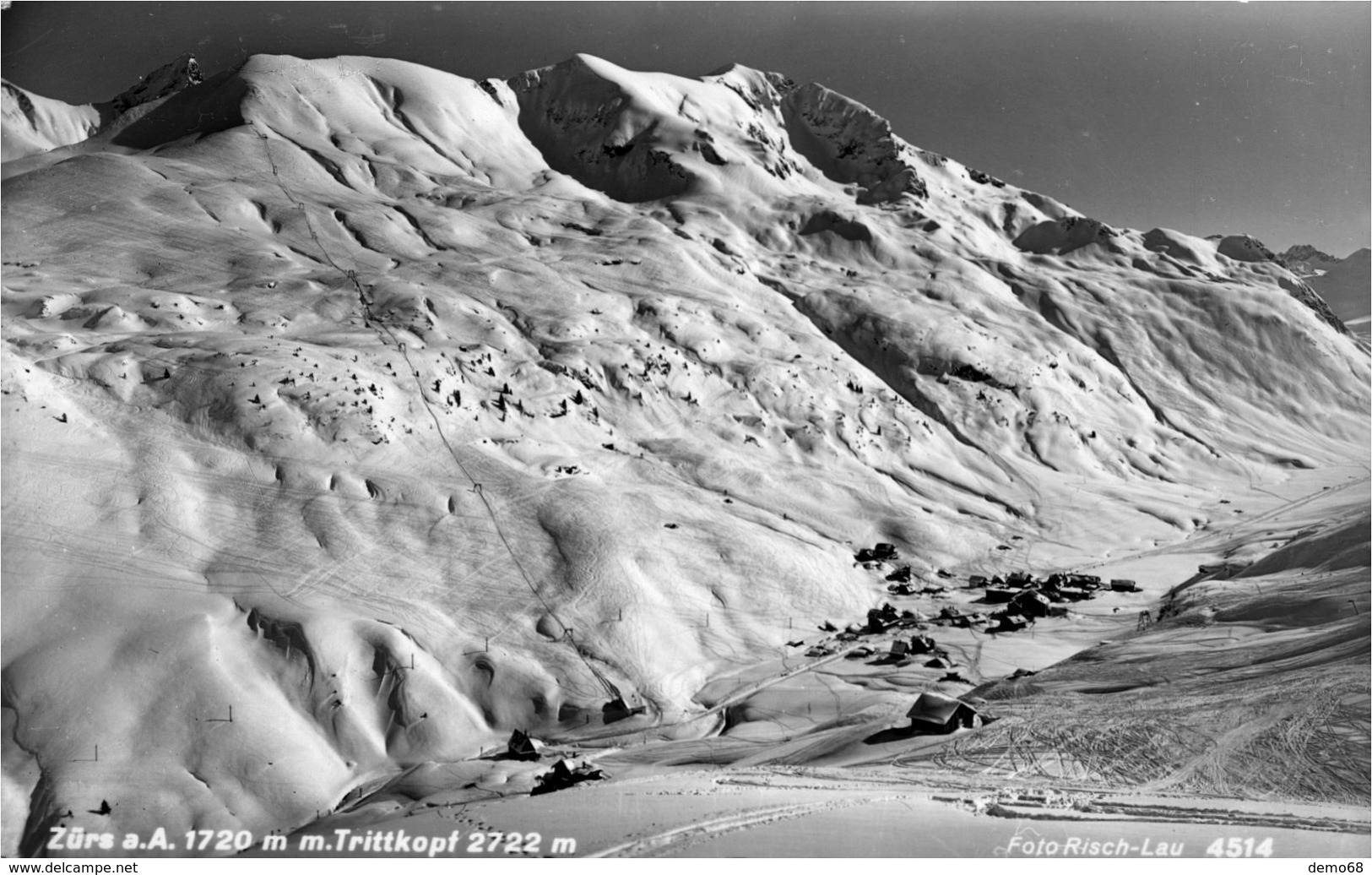 Autriche Oesterreich Austria Vorarlberg Zürs Neige Alpes 1720m Photo Risch-lau - Zürs