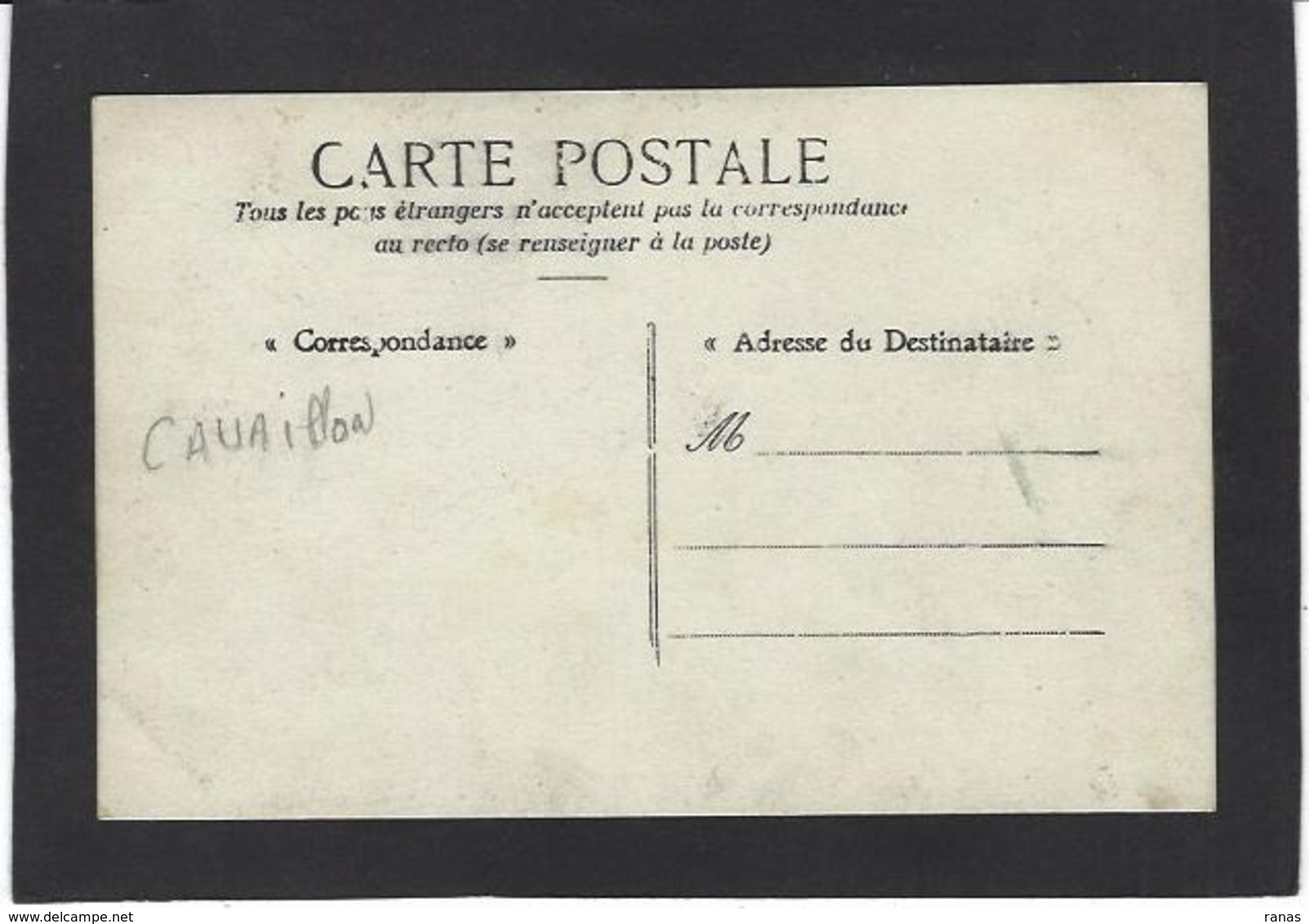 CPA Vaucluse 84 Cavaillon ? (mentionné Au Dos) à Identifier  Non Circulé Carte Photo RPPC - Cavaillon