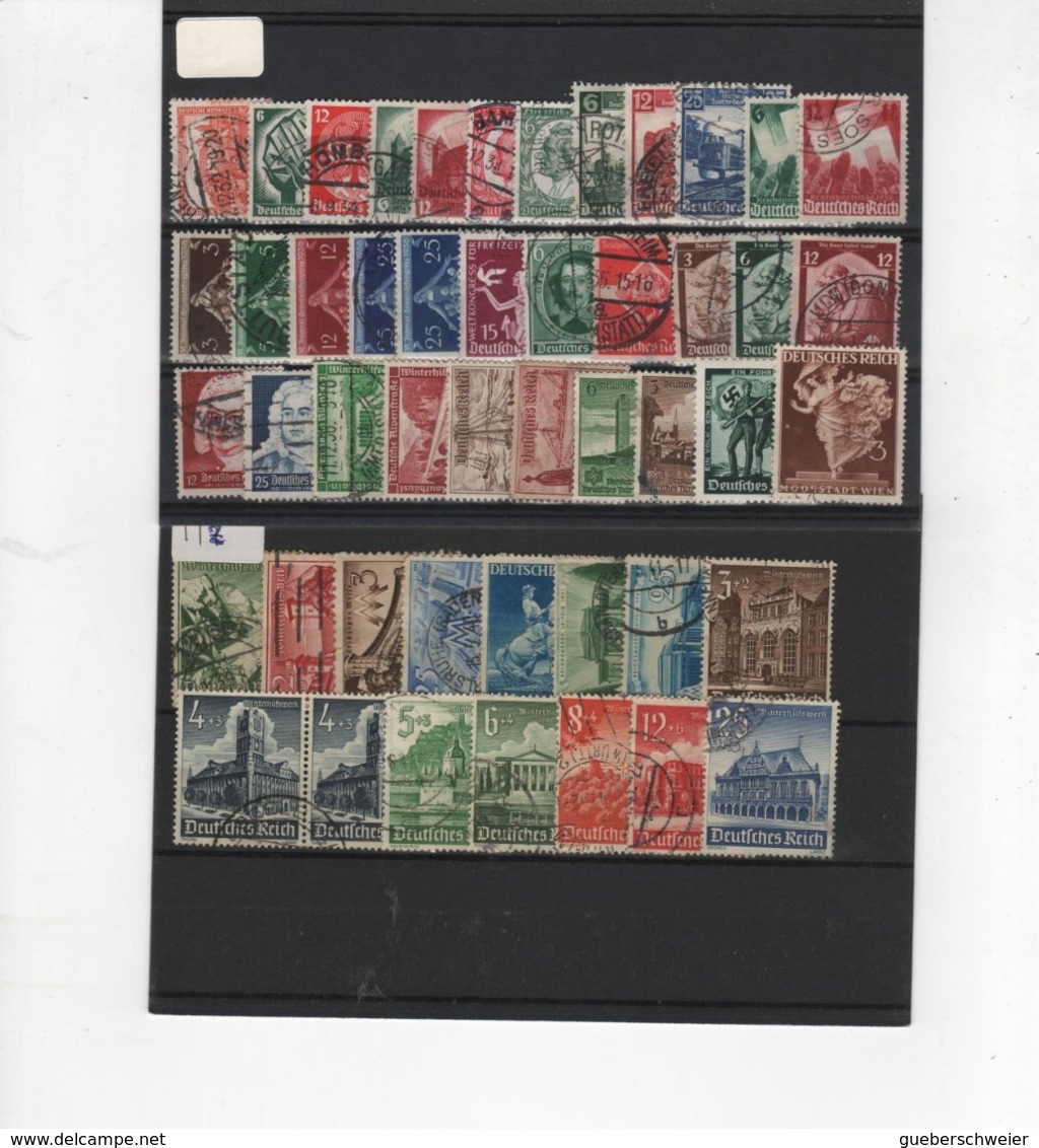 ALL-R26 - ALLEMAGNE Lot De 48 Obl. Entre N° 500 Et 524 - Used Stamps