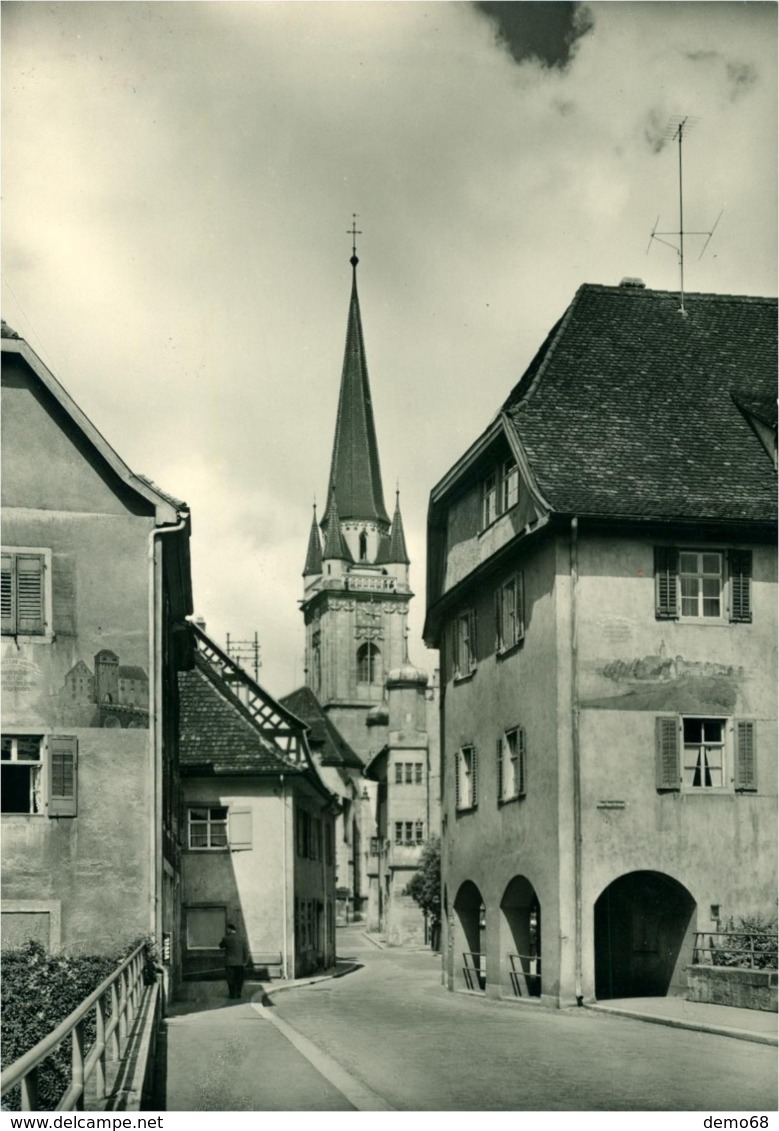 Radolfzell Allemagne Deutschland Germany CPA  Bade Wurtemberg Obertor  Véritable Photo - Radolfzell