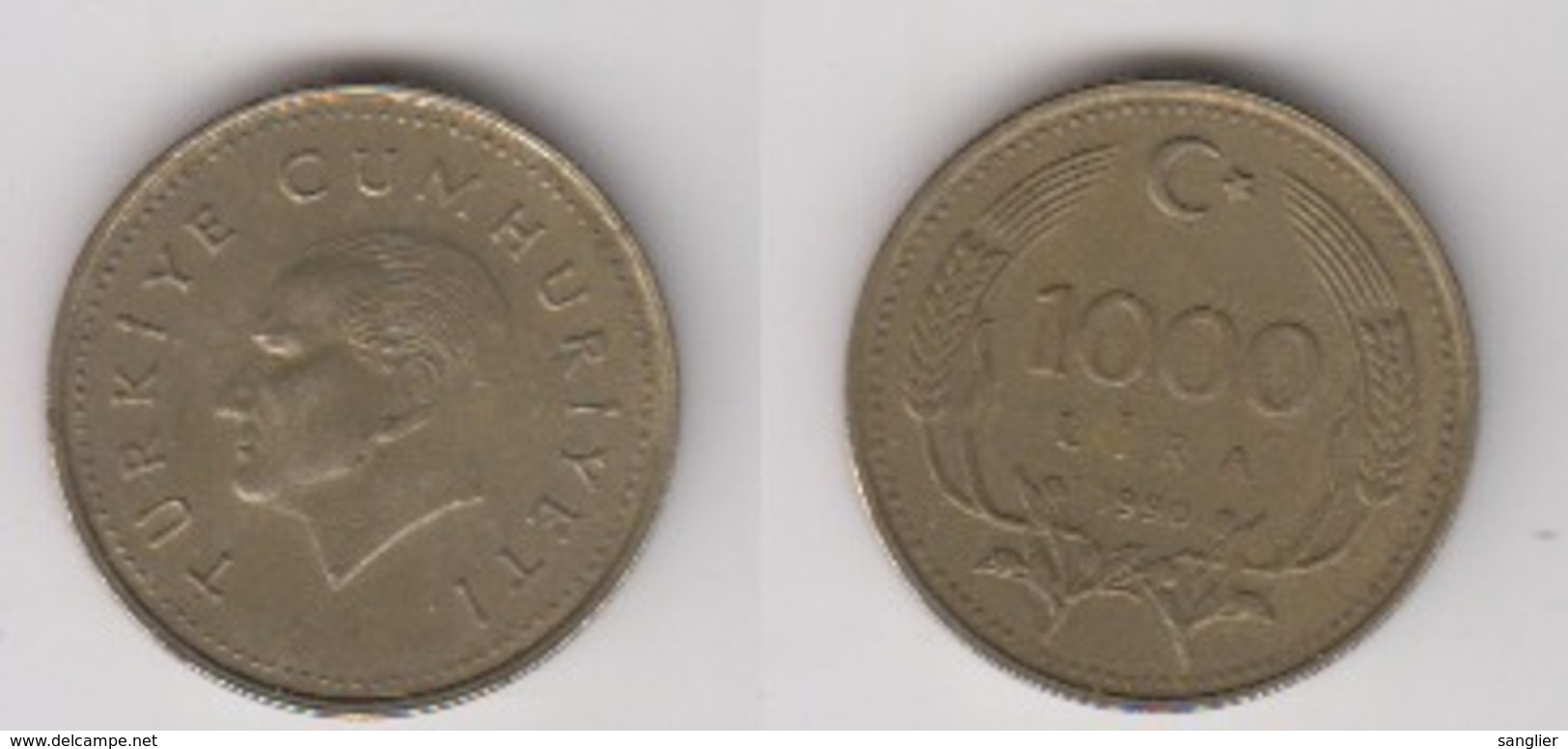 1000 LIRA 1990 - Turquie