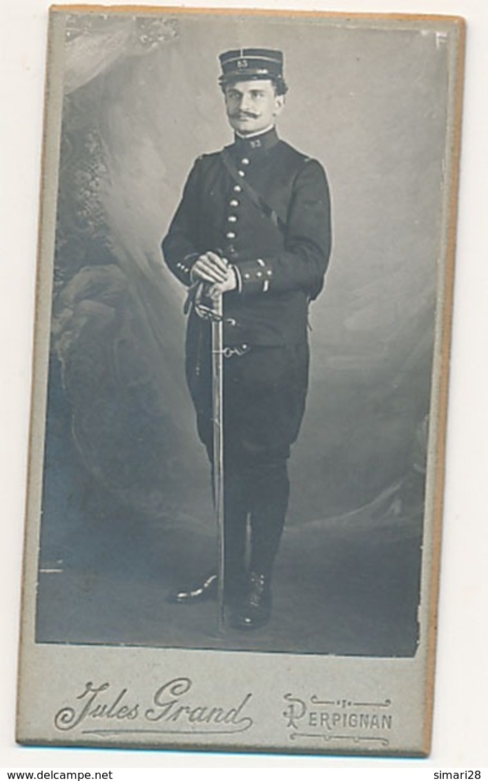 PETITE PHOTO MILITAIRE (DIM 4.5 X 8 ) - 53 Eme (LOUIS I) - Oorlog, Militair