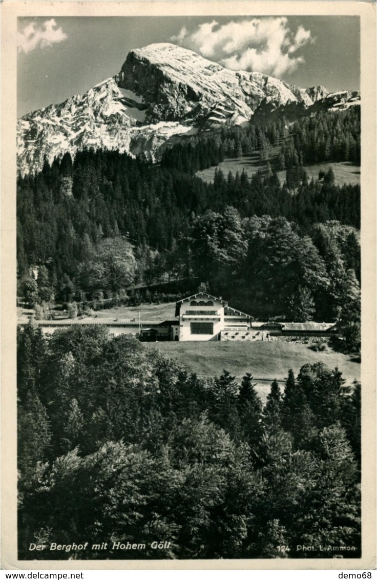 Berghof  Mit Hohem Gölt  Photo L Ammon 1950 - Berchtesgaden