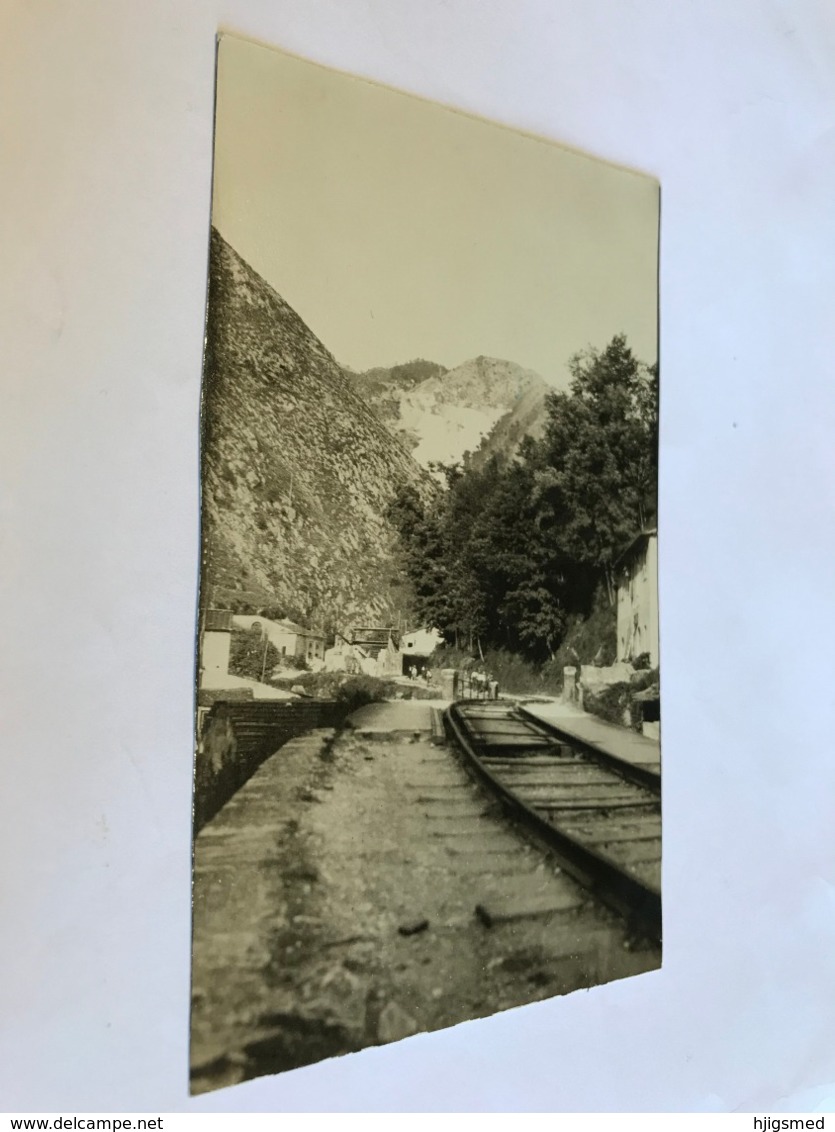 Italy Italia Italie Carrara Toscana Rail Road To Marble Mine RPPC Real Photo 11144 Post Card Postkarte POSTCARD - Carrara