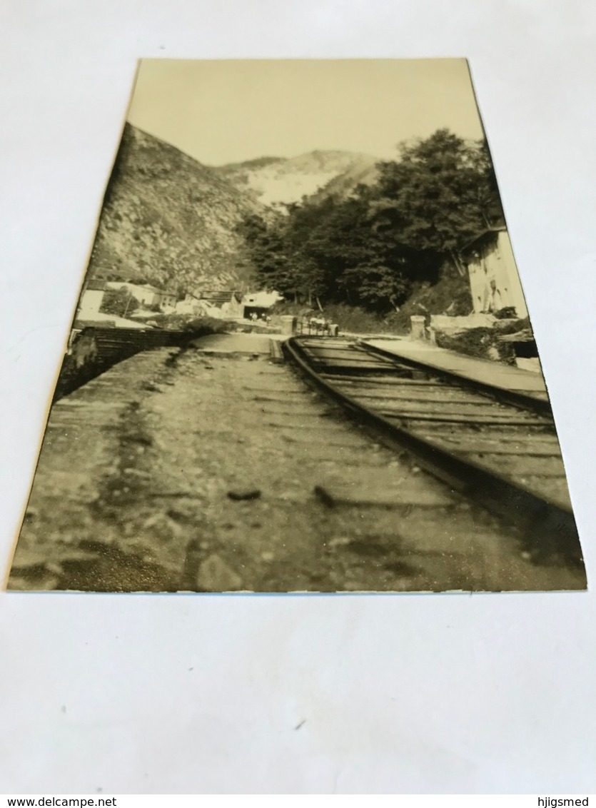Italy Italia Italie Carrara Toscana Rail Road To Marble Mine RPPC Real Photo 11144 Post Card Postkarte POSTCARD - Carrara