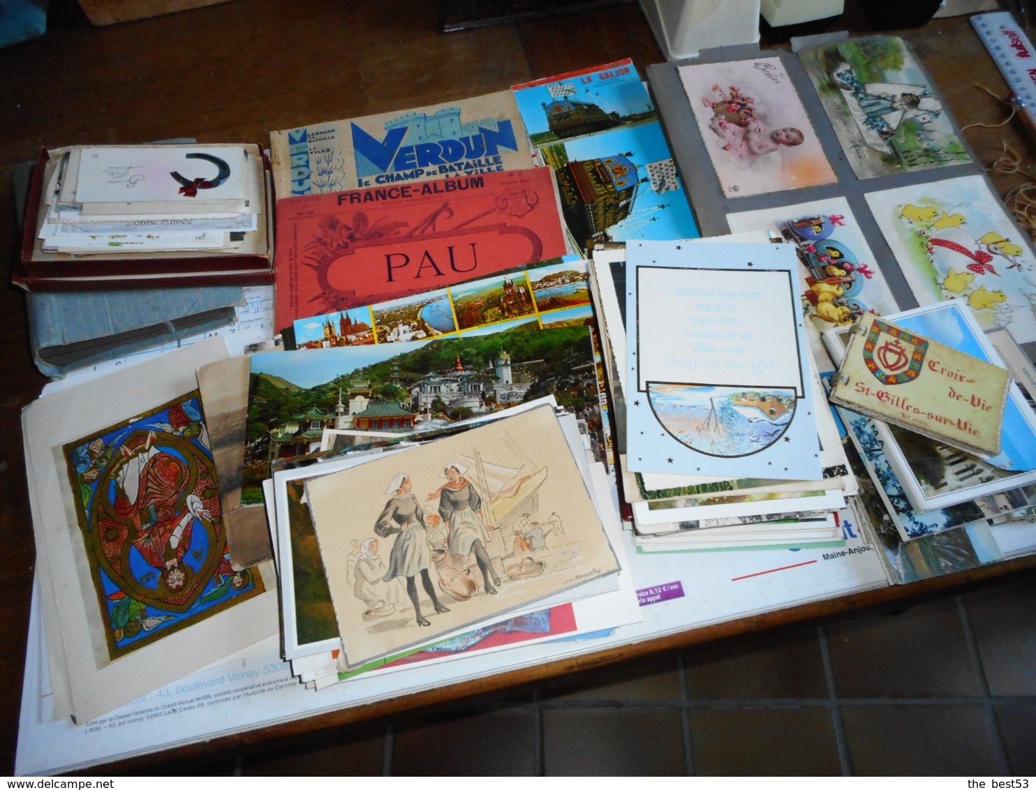 Lot De 4600 Cartes Postales Grands Formats - Nombreux Thèmes + Divers Formats Et Papiers - 500 Postcards Min.