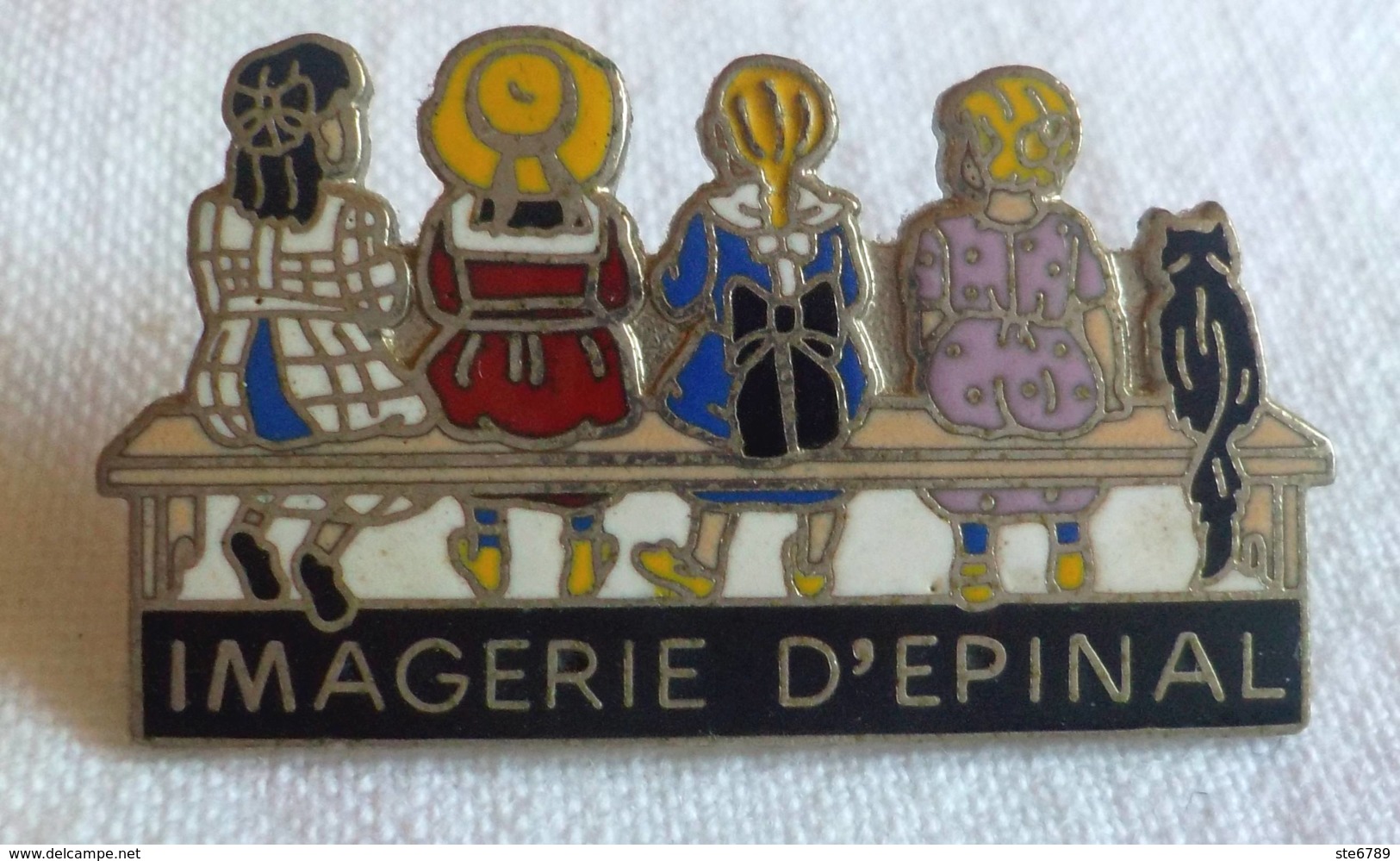 PINS PIN IMAGERIE D'EPINAL Epinal 88 Vosges - Sonstige & Ohne Zuordnung