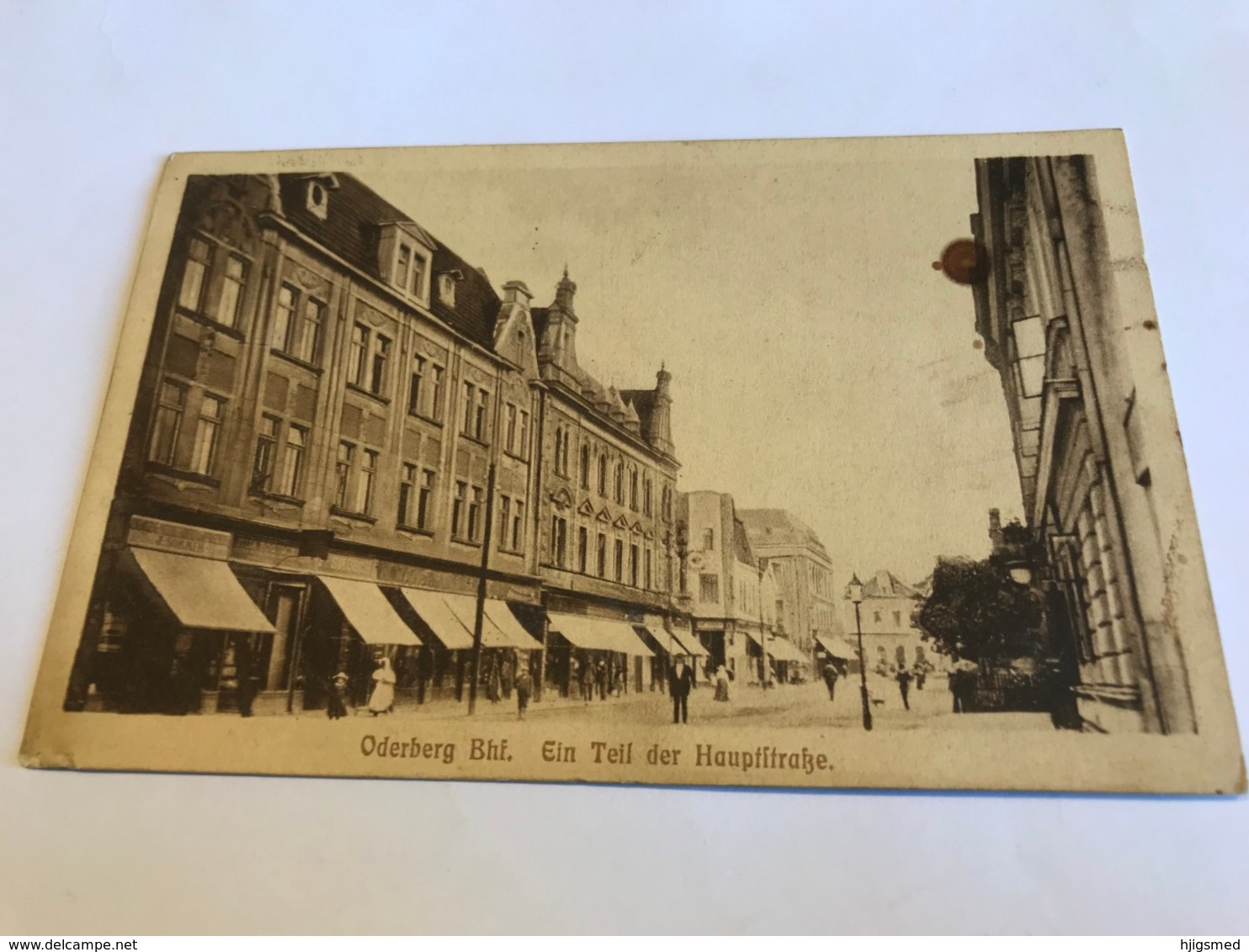 Germany Deutschland Oderberg Bahnhof Brandenburg Shop Geschaft 11150 Post Card Postkarte POSTCARD - Oderberg