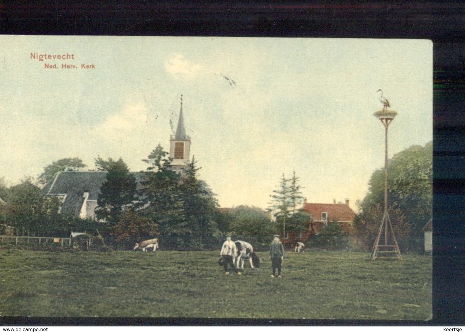 Nigtevecht - Ned Herv Kerk - 1907 - KLeinrond Nichtevecht - Sonstige & Ohne Zuordnung