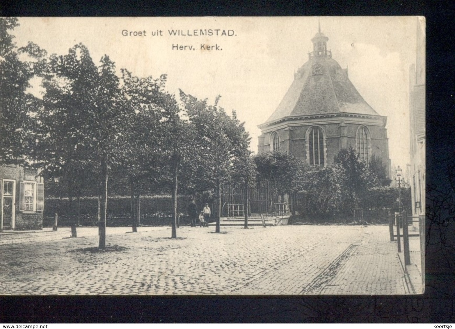 Willemstad - Herv Kerk - 1913 Grootrond - Autres & Non Classés