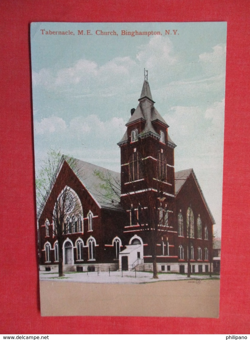 Tabernacle M.E. Church  Binghamton  New York >   Ref 3620 - Other & Unclassified