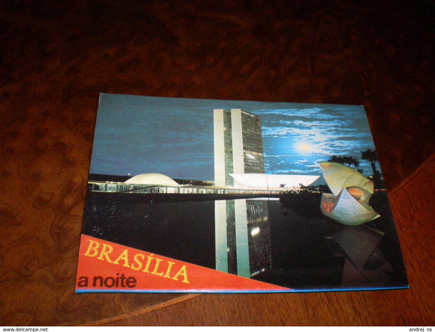 Brasilia A Noite 12 Postcards Set - Brasilia