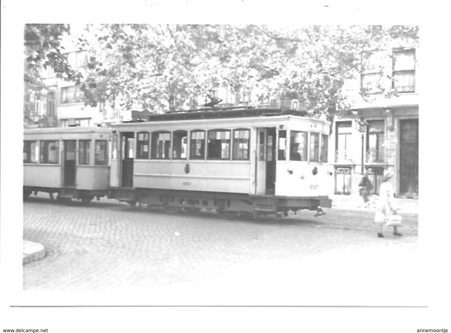 Brussel - Tram Lijn O Rouppeplaats-Sterrewacht. - Chemins De Fer, Gares