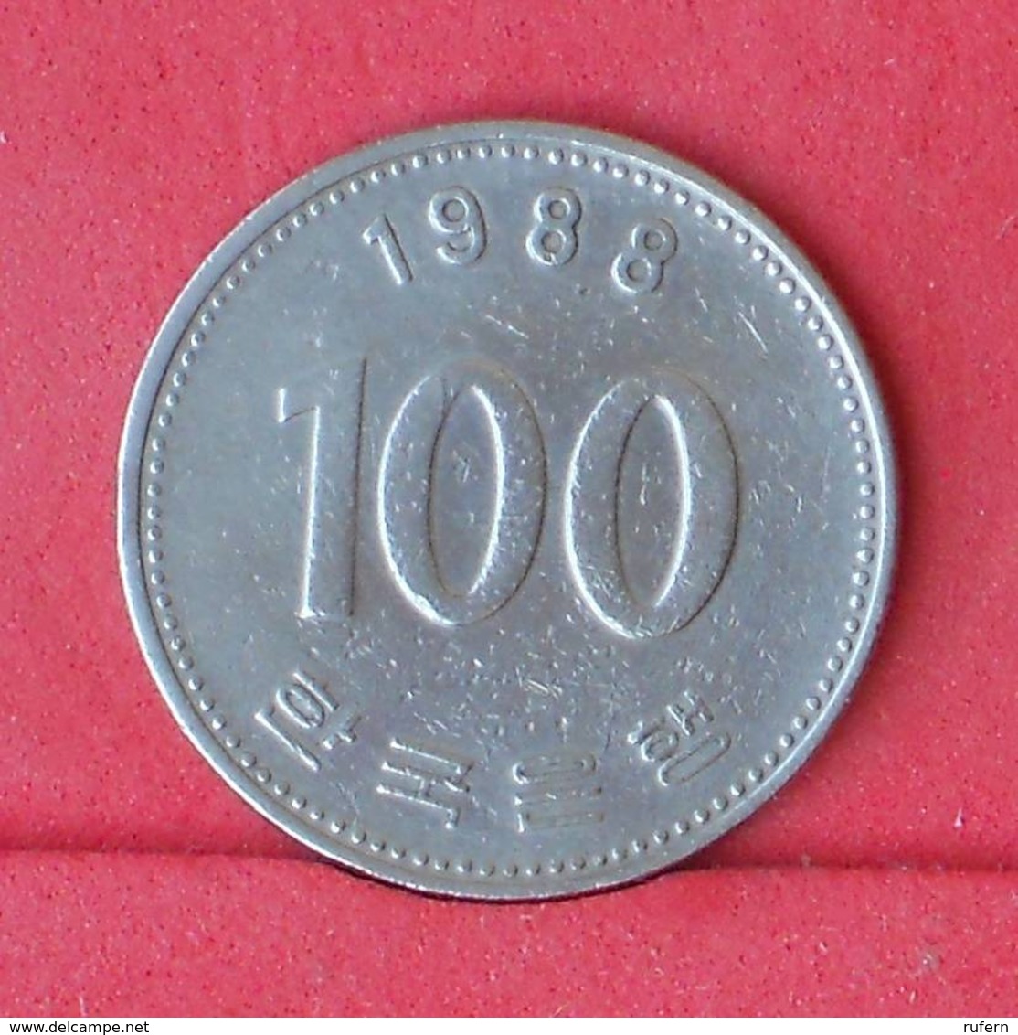 KOREA 100 WON 1988 -    KM# 35,2 - (Nº30951) - Korea, South