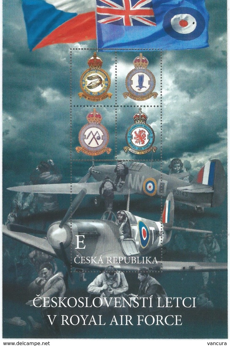 A 1046 - 7 Czech Republic Czechoslovak Fighters In RAF 2019  František Peřina - 2. Weltkrieg