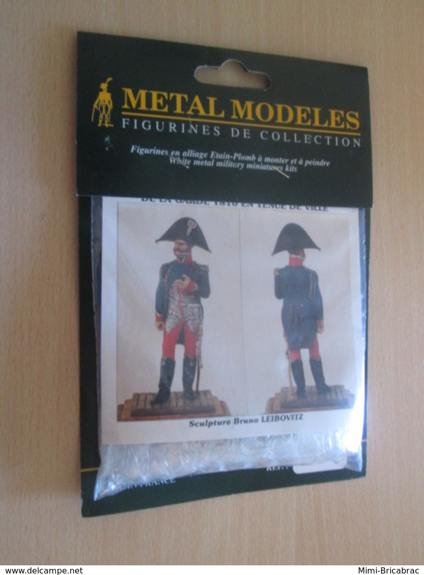 Figurine Métal TOP QUALITE à Monter Et Peindre METAL MODELES 54mm, CHEVAU-LEGER POLONAIS Vaut 23 € En Magasin - Figurines